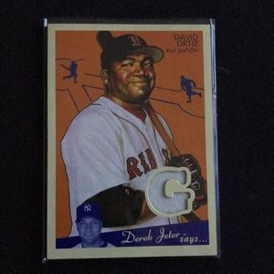David Ortiz Goudey Memorabilia limited edition